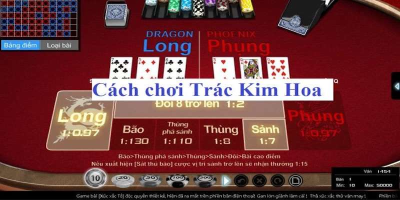 Cách chơi game rất đơn giản và cực kỳ dễ hiểu dưới sự dẫn dắt của các dealer